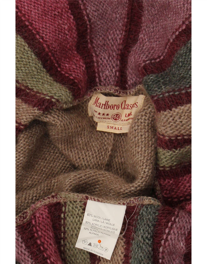 MARLBORO CLASSICS Γυναικείο πουλόβερ ζακέτα UK 10 Small πολύχρωμο
