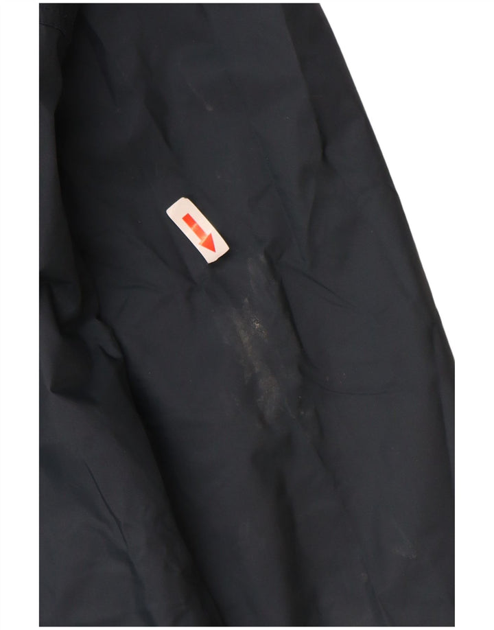 John Lewis Boys Hooded Raincoat 13-14 Years Navy Blue Nylon