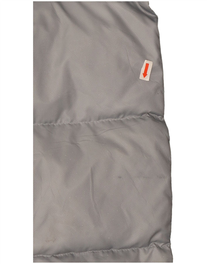 Ανδρικό τζάκετ Adidas με τρεις ρίγες UK 40 Large Grey Colourblock