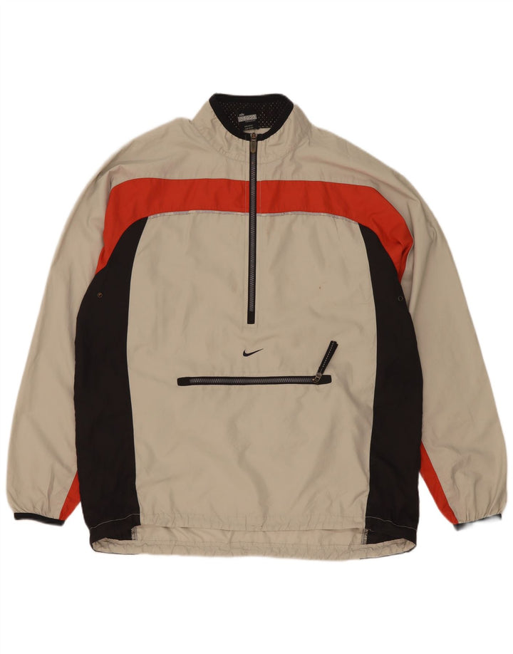 Γυναικεία φόρμα πουλόβερ Nike Top US 12/14 Μεγάλο μπεζ χρώμα