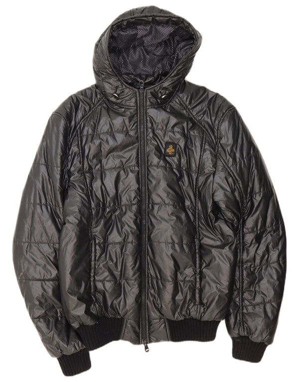 Ανδρικό μπουφάν Refrigiwear Sixty Hooded UK 42 XL Grey Polyester