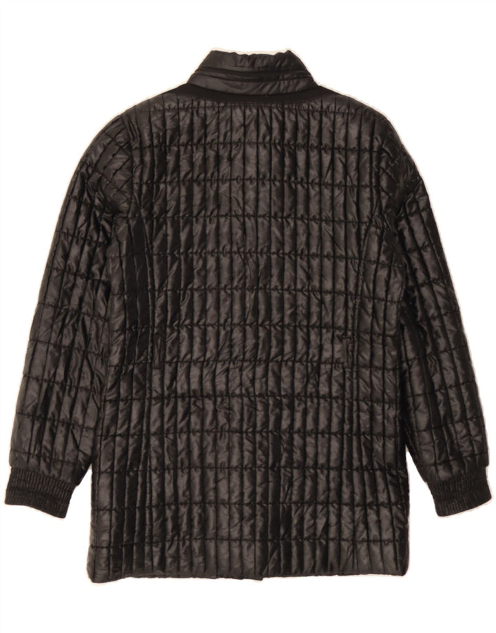 GEOX Girls Respira Padded Jacket 9-10 Years Black Polyester Vintage Geox and Second-Hand Geox from Messina Hembry 