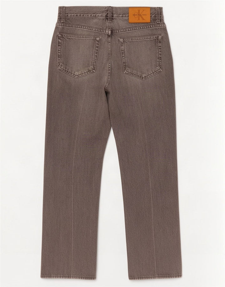 Ανδρικό τζιν ίσιο Calvin Klein W30 L31 Γκρι