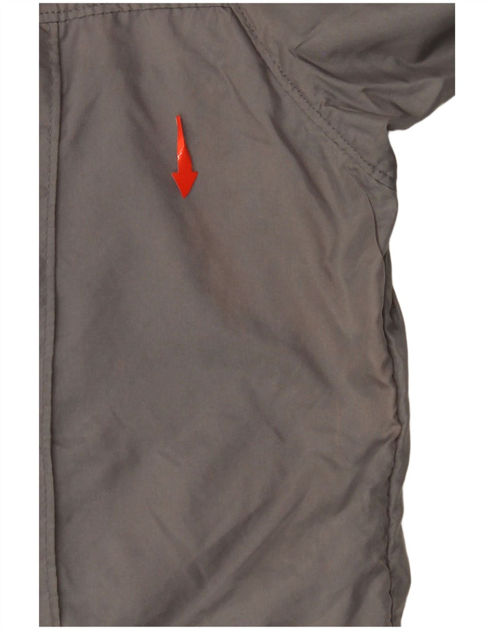 Ανδρική αθλητική φόρμα LANDS END Μπουφάν με μεσαίο γκρι νάιλον