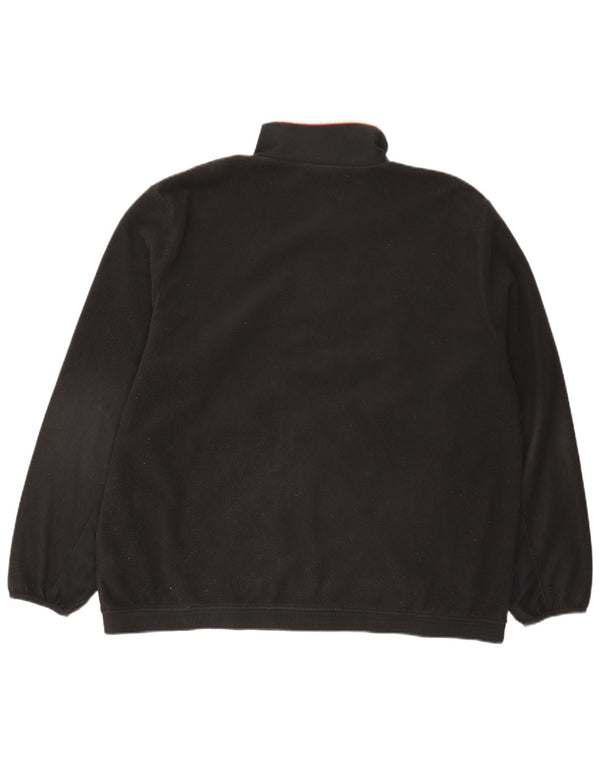 Ανδρικό Fleece Jacket Adidas UK 42 XL Μαύρο Πολυεστέρας