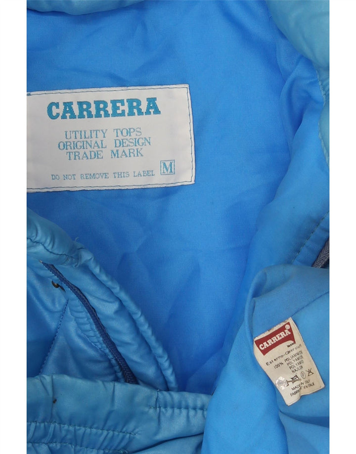 Carrera Ανδρικό μπουφάν με κουκούλα UK 38 Medium Blue Polyamide