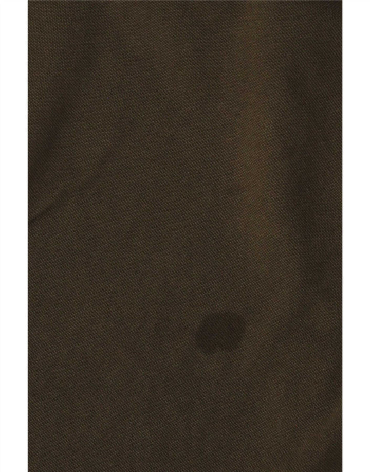 Fred Perry Ανδρικό πουκάμισο Polo μεγάλο βαμβακερό χακί