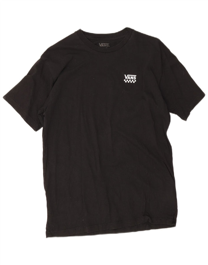 Ανδρικό μπλουζάκι Vans Classic Fit Top Μεσαίο μαύρο βαμβακερό