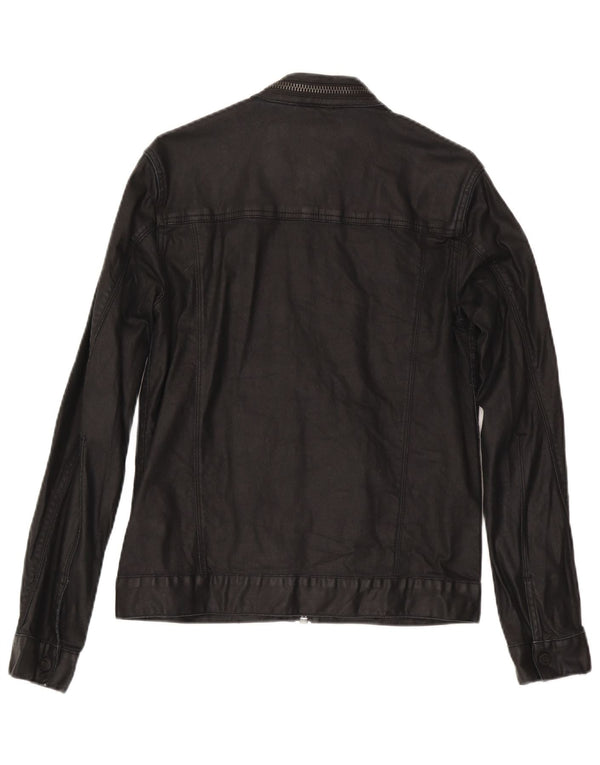 Ανδρικό τζιν μπουφάν Superdry UK 36 Small μαύρο βαμβακερό