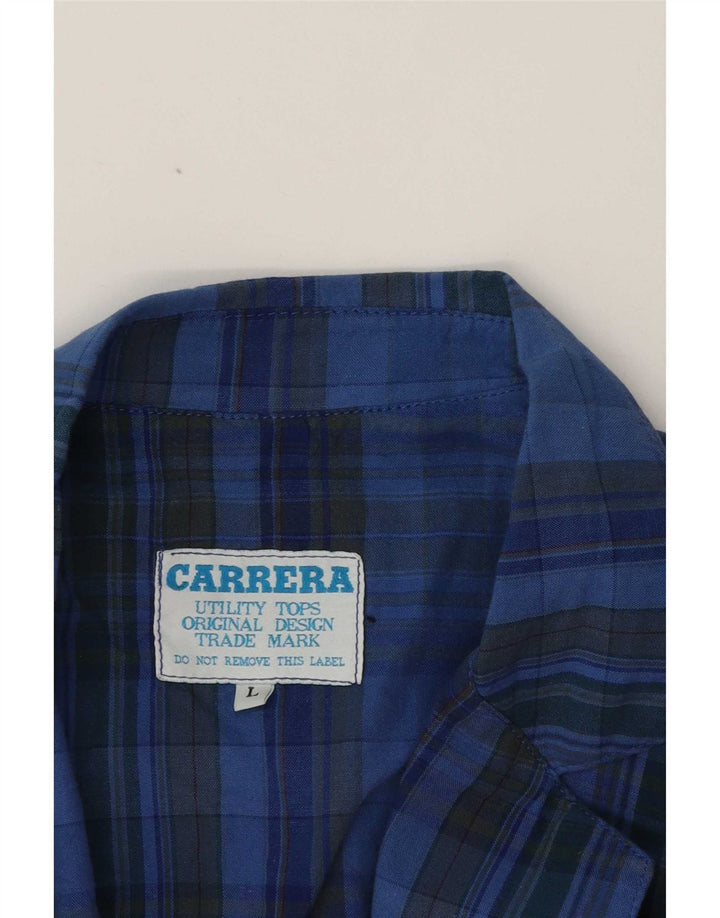 Carrera Ανδρικό σακάκι σακάκι με 2 κουμπιά UK 40 Large Blue Check