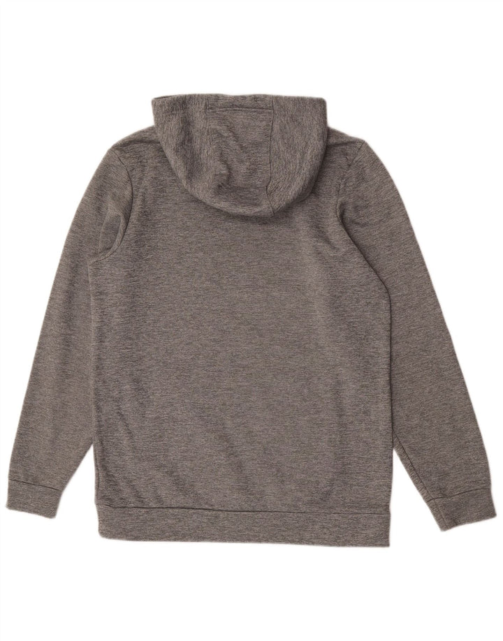 Ανδρικό τζούμπερ με κουκούλα Nike Therma-Fit Μικρό γκρι πολυεστέρας