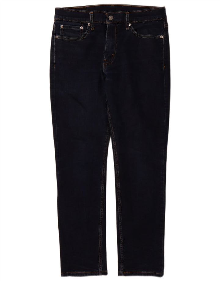 Levi's Mens 511 Slim Jeans W32 L30 Navy Blue Cotton