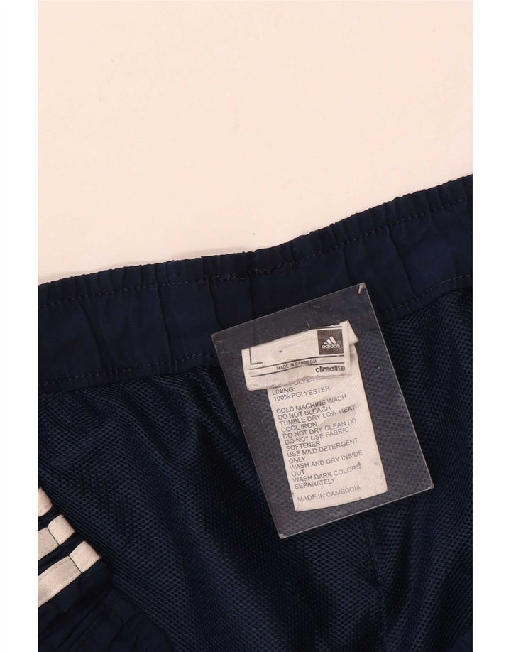 Ανδρικό αθλητικό σορτς Adidas μεγάλο μπλε ναυτικό πολυεστέρα