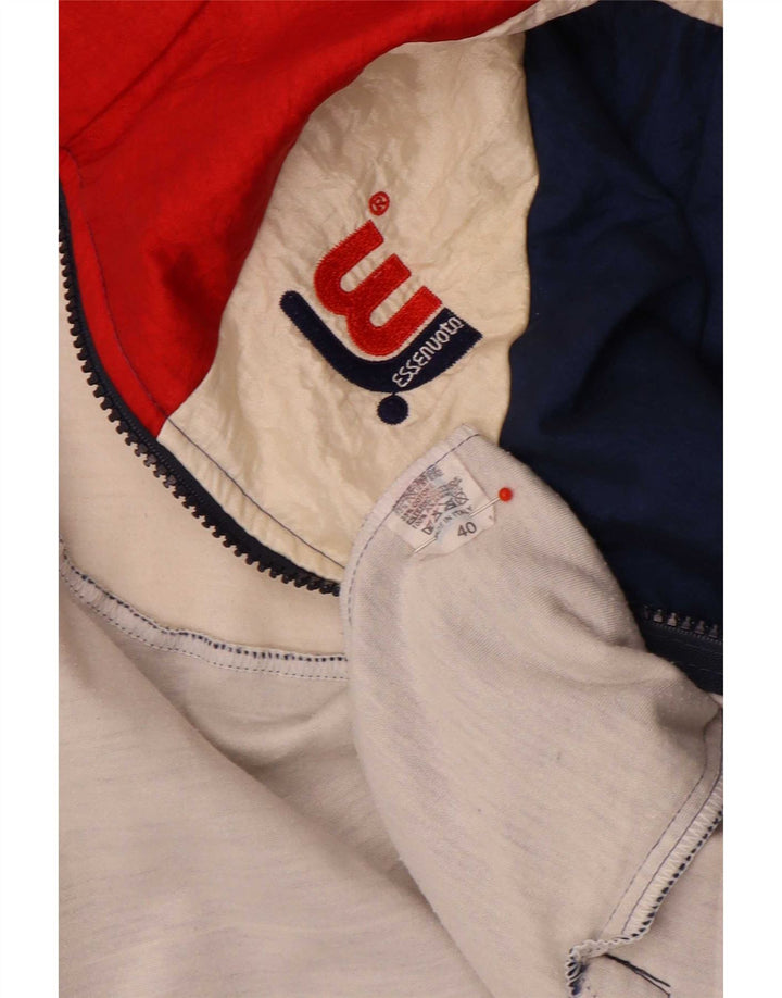 Vintage Γυναικεία Γραφική αθλητική φόρμα Top Jacket IT 40 Small Πολύχρωμο