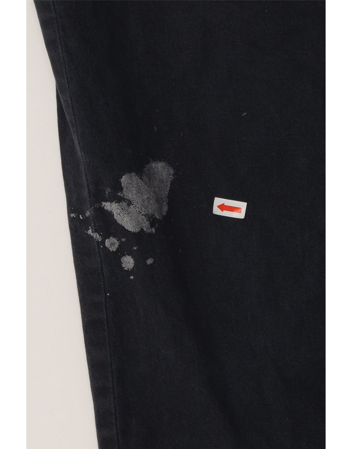 DACK'S Mens Regular Fit Casual Trousers IT 46 Small W32 L30 Navy Blue