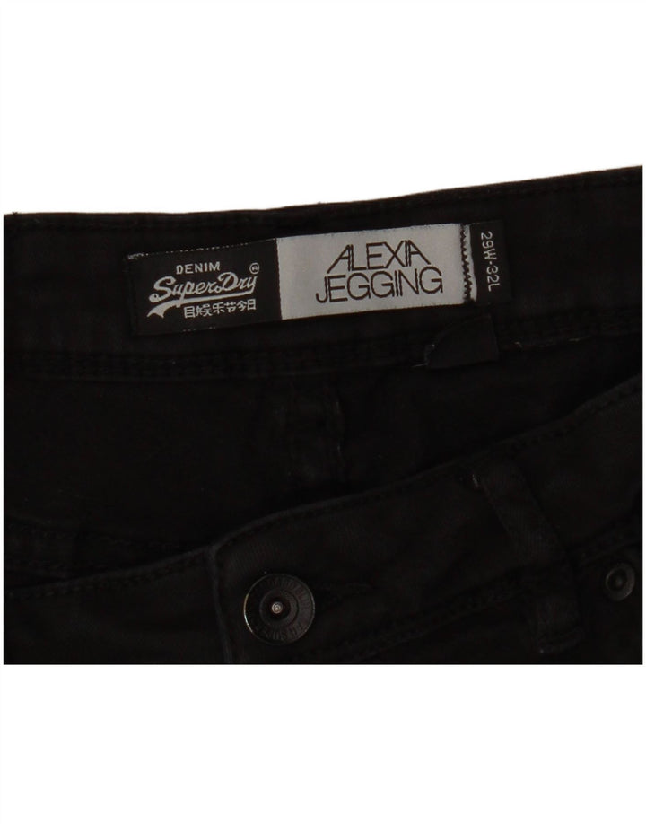 SUPERDRY Ανδρικό Τζιν Alexia Jegging W29 L32 Μαύρο