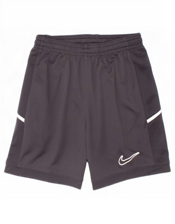 Αθλητικά σορτς Nike Boys Dri Fit 8-9 ετών Μικρό μαύρο πολυεστέρα