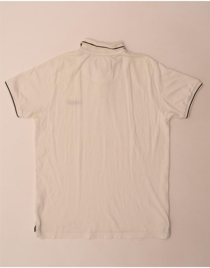 Woolrich Ανδρικό πουκάμισο Polo XL Λευκό βαμβακερό