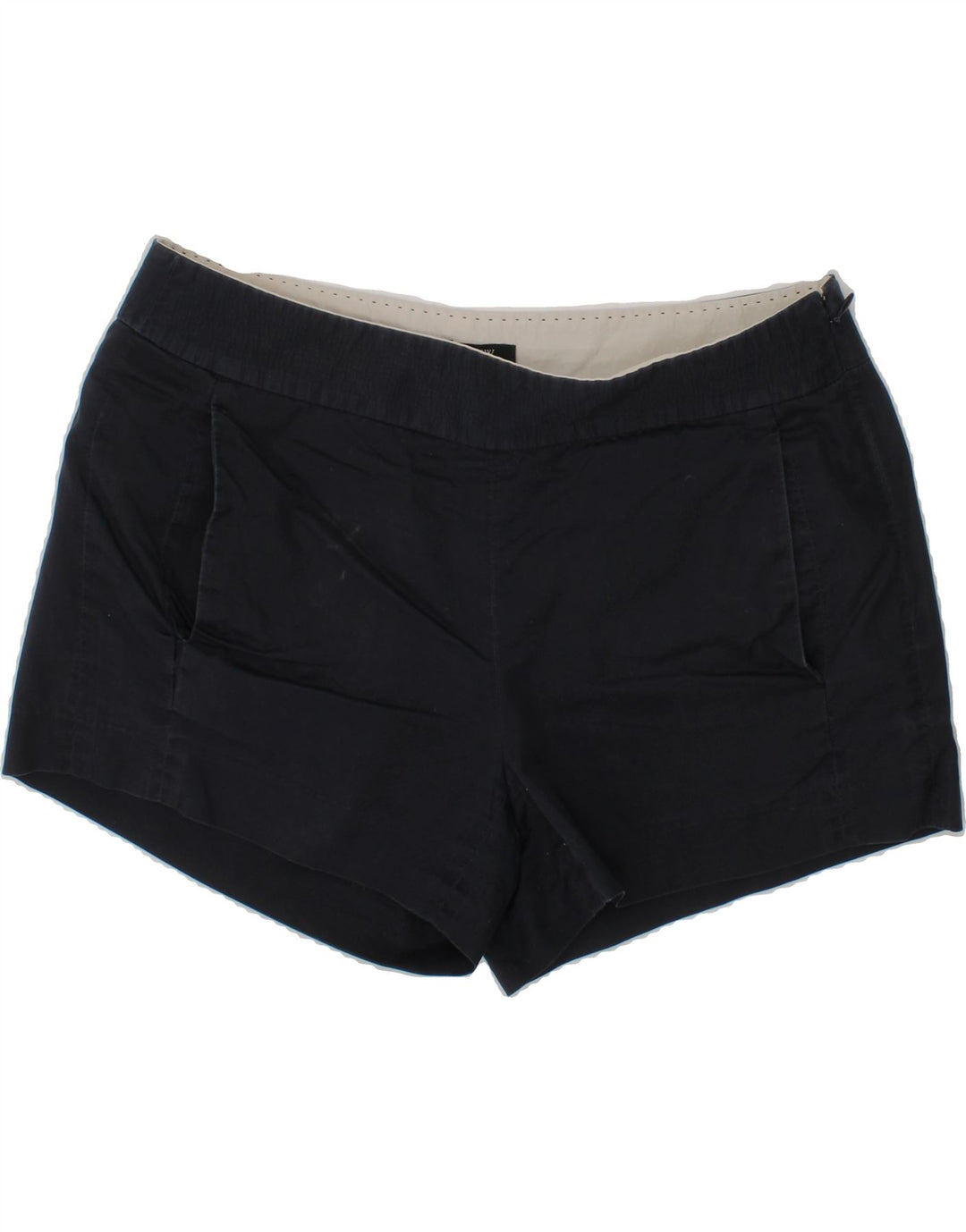 J. CREW Womens Chino Shorts W28 Medium  Navy Blue Cotton Vintage J. Crew and Second-Hand J. Crew from Messina Hembry 