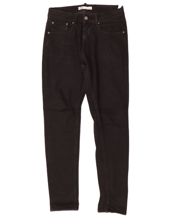 Zara Ανδρικό Skinny Jeans EU 38 Small W30 L31 Μαύρο βαμβακερό