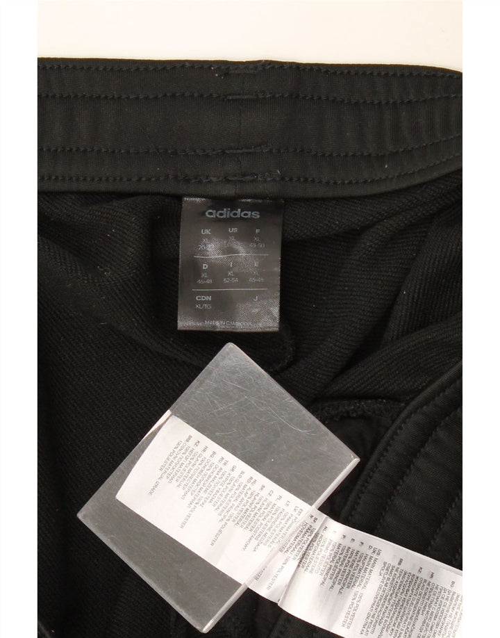 Γυναικεία αθλητική φόρμα ADIDAS Παντελόνι Joggers UK 20/22 XL Μαύρο Πολυεστέρας