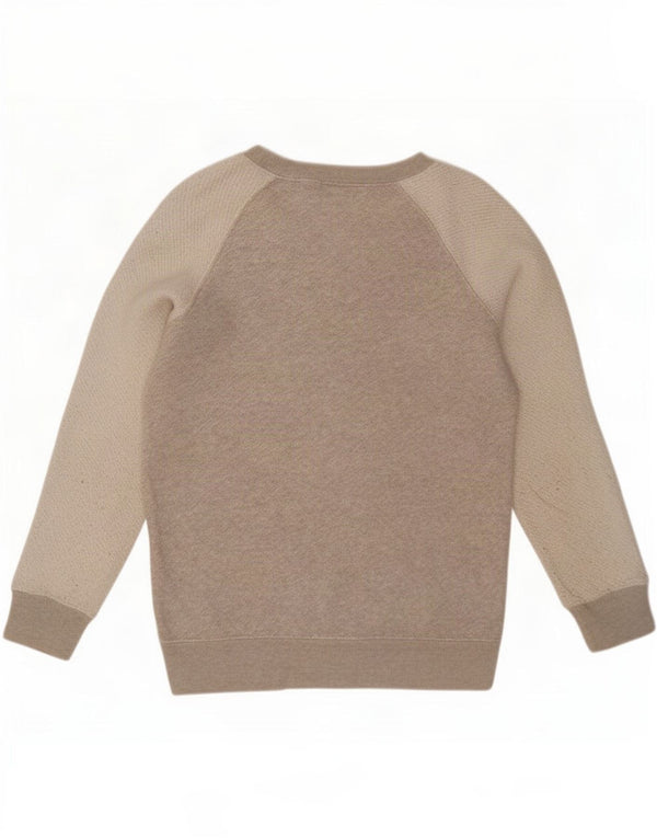 Jack Wills Γυναικεία Φούτερ Jumper UK 8 Small Grey Colourblock Βαμβακερό