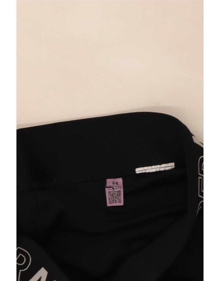 Under Armour Γυναικεία γραφικά Κάπρι Κολάν UK 8 Small Black