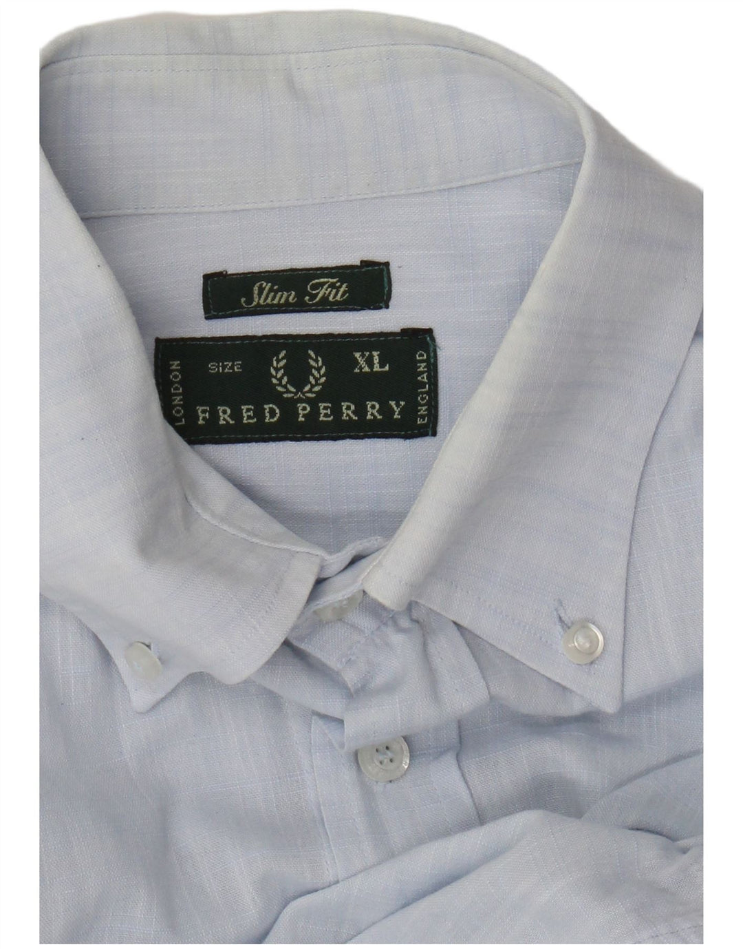 Fred Perry Ανδρικό πουκάμισο Slim Fit XL Blue