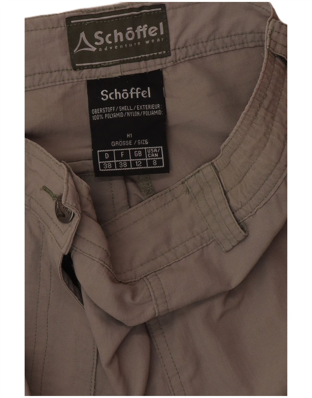 SCHOFFEL Γυναικείο κωνικό casual παντελόνι UK 12 Medium W28 L32 Grey