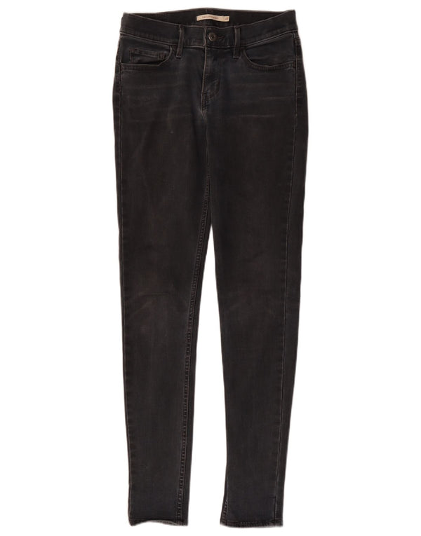 Levi's Womens 710 Super Skinny Jeans W27 L30 Grey