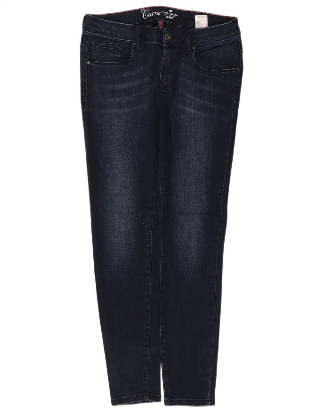 Tom Tailor Γυναικεία Skinny Jeans W30 L30 Navy Blue Lyocell