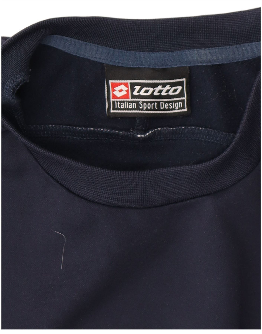 Ανδρικό γραφικό φούτερ LOTTO Jumper Medium Navy Blue