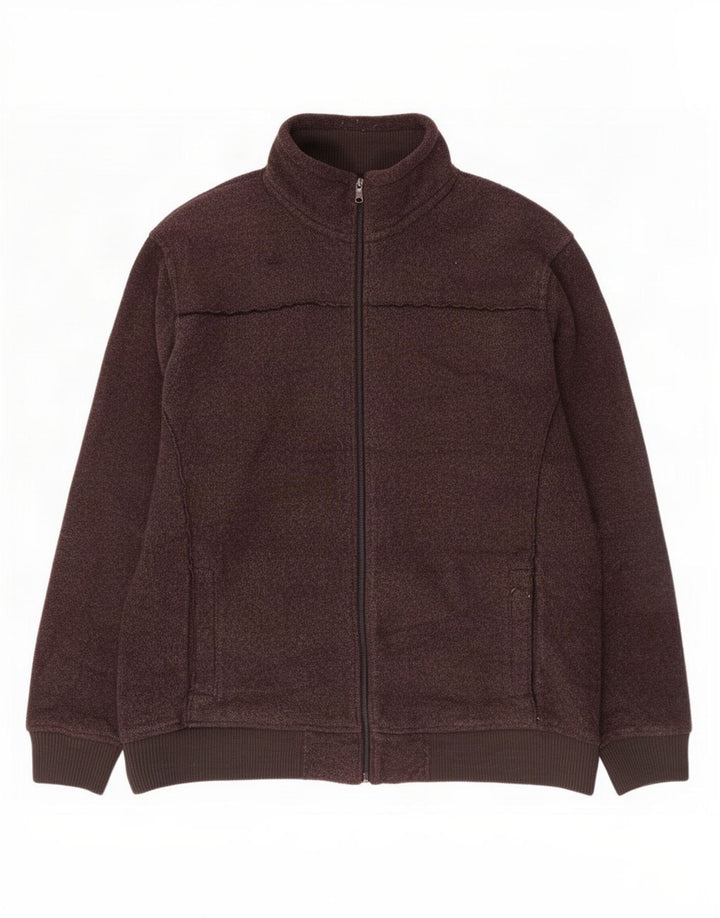 Marks & Spencer Ανδρικό Fleece Jacket UK 44 2XL Grey Polyester