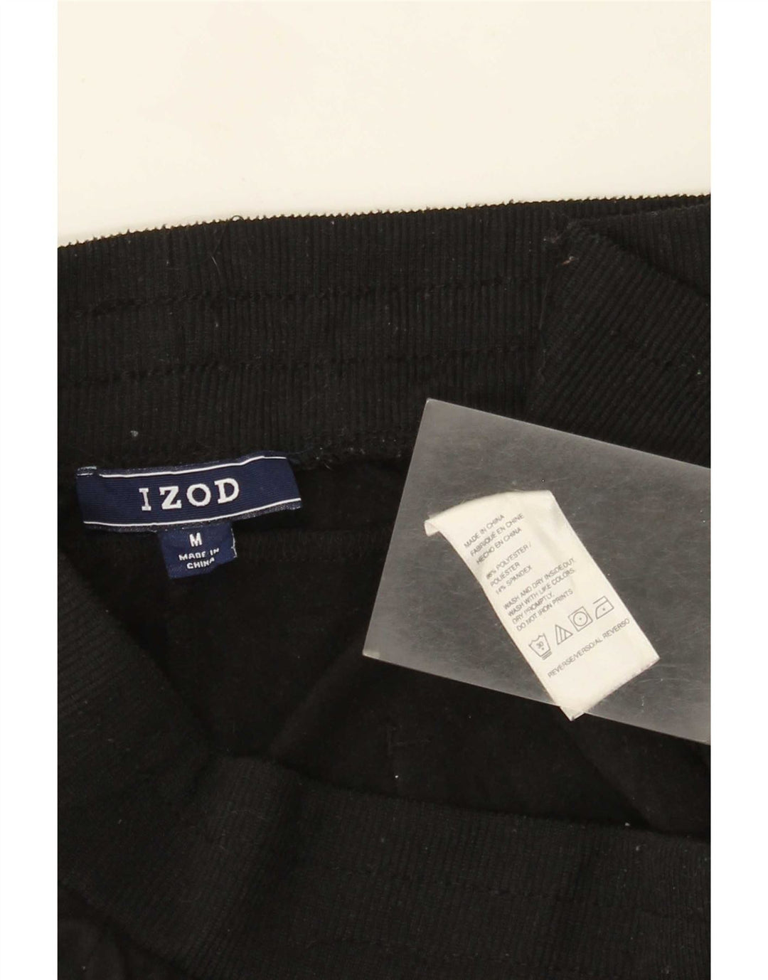 Izod Γυναικεία φόρμα παντελόνι UK 14 Medium Μαύρο Πολυεστέρας