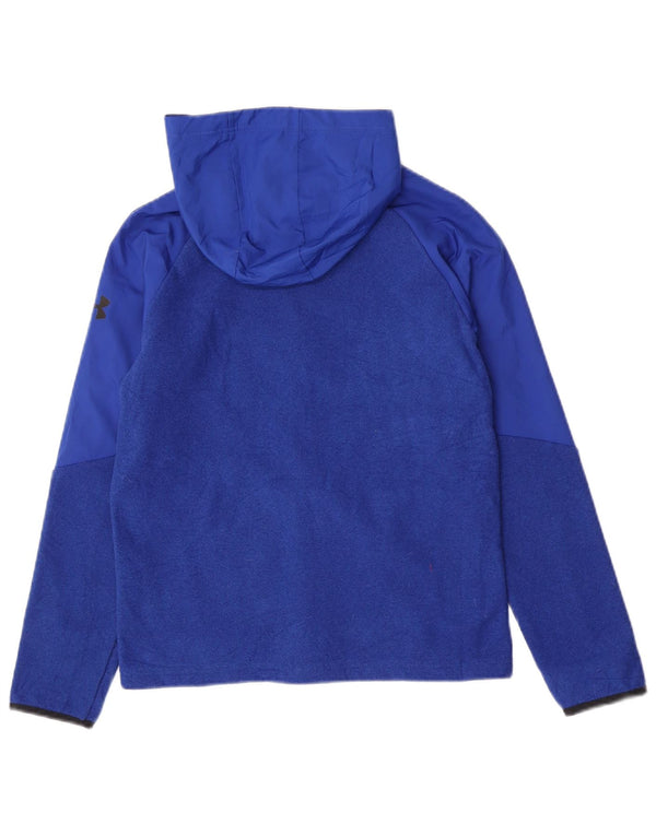 Under Armour Boys Cold Gear Zip Hoodie πουλόβερ 13-14 ετών XL Μπλε