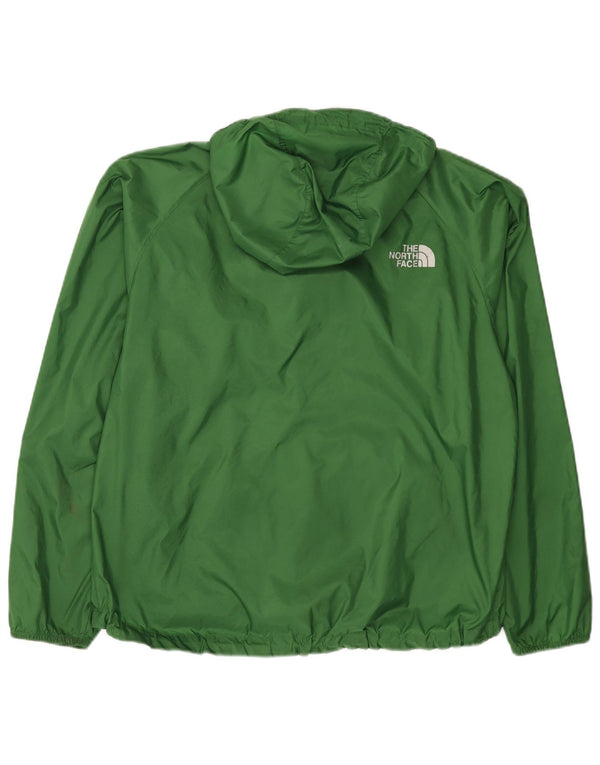 Ανδρικό μπουφάν βροχής με κουκούλα North Face UK 38 Medium Green Nylon