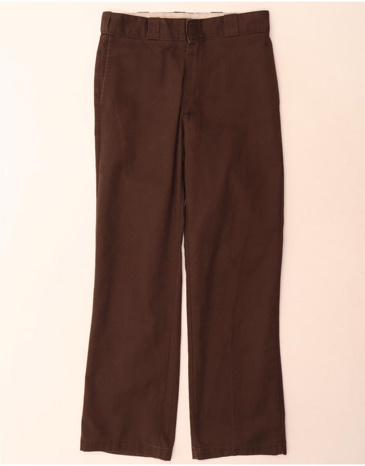 Dickies Ανδρικό παντελόνι Chino 874 ίσιο W31 L32 Καφέ Πολυεστέρας