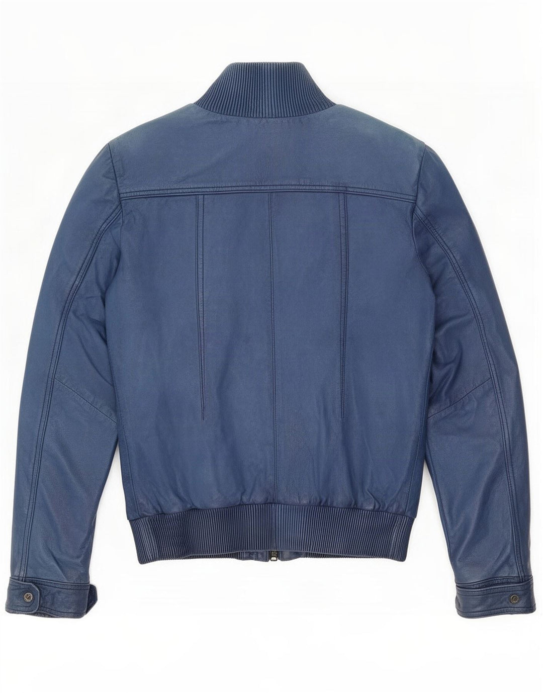 Bomboogie Γυναικείο Δερμάτινο Μπουφάν UK 12 Medium Blue