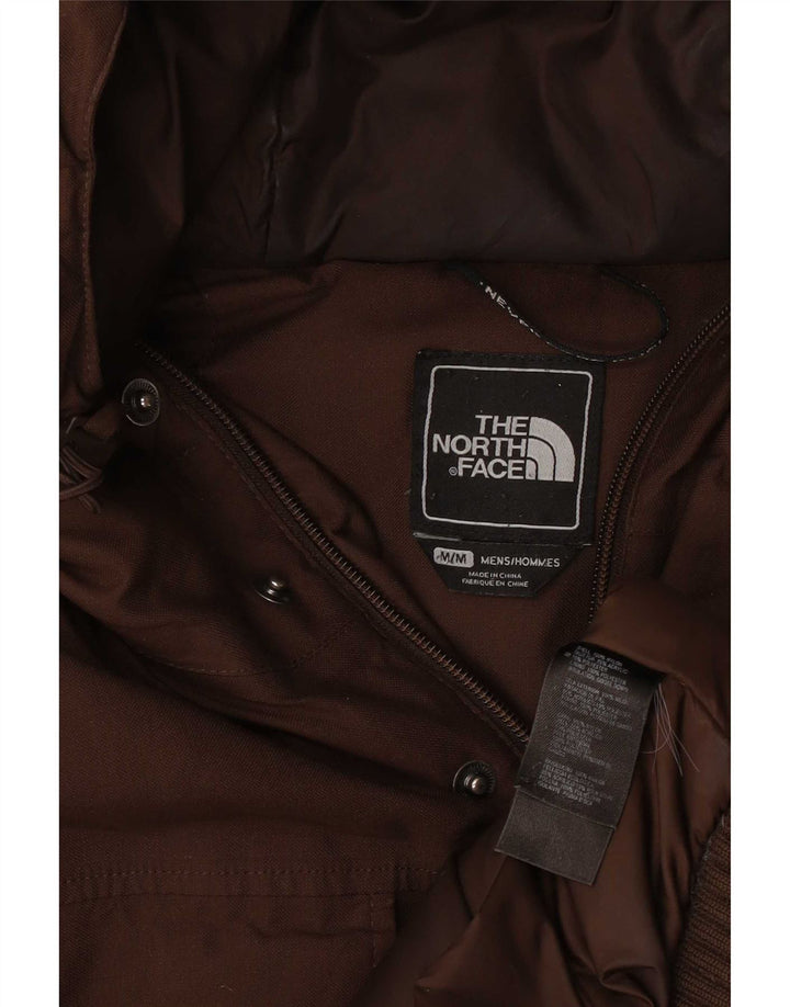 Ανδρικό μπουφάν με κουκούλα North Face Windbreaker UK 38 Medium Brown Nylon