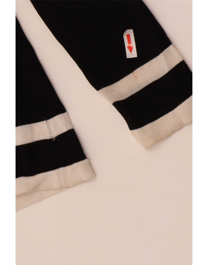 Zara Γυναικείο πουλόβερ UK 12 Medium Black Colourblock Rayon
