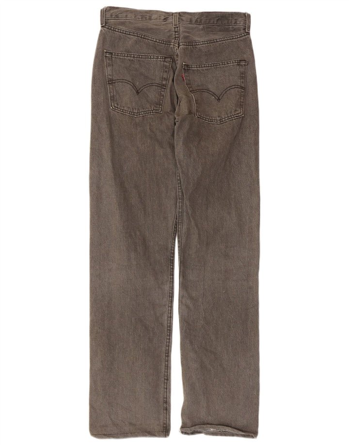 Ανδρικό τζιν ίσιο Levi's W30 L34 Γκρι βαμβακερό