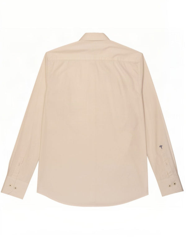 Ανδρικό πουκάμισο Joop Slim Fit Μέγεθος 38 15 Μέτριο λευκό βαμβακερό