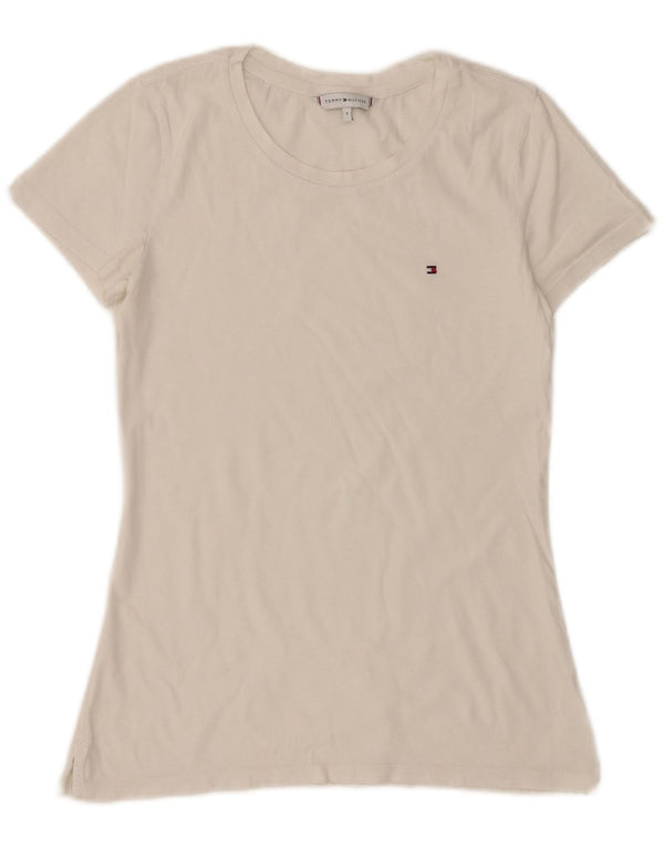 Tommy Hilfiger Γυναικείο T-Shirt Top UK 8 Small White