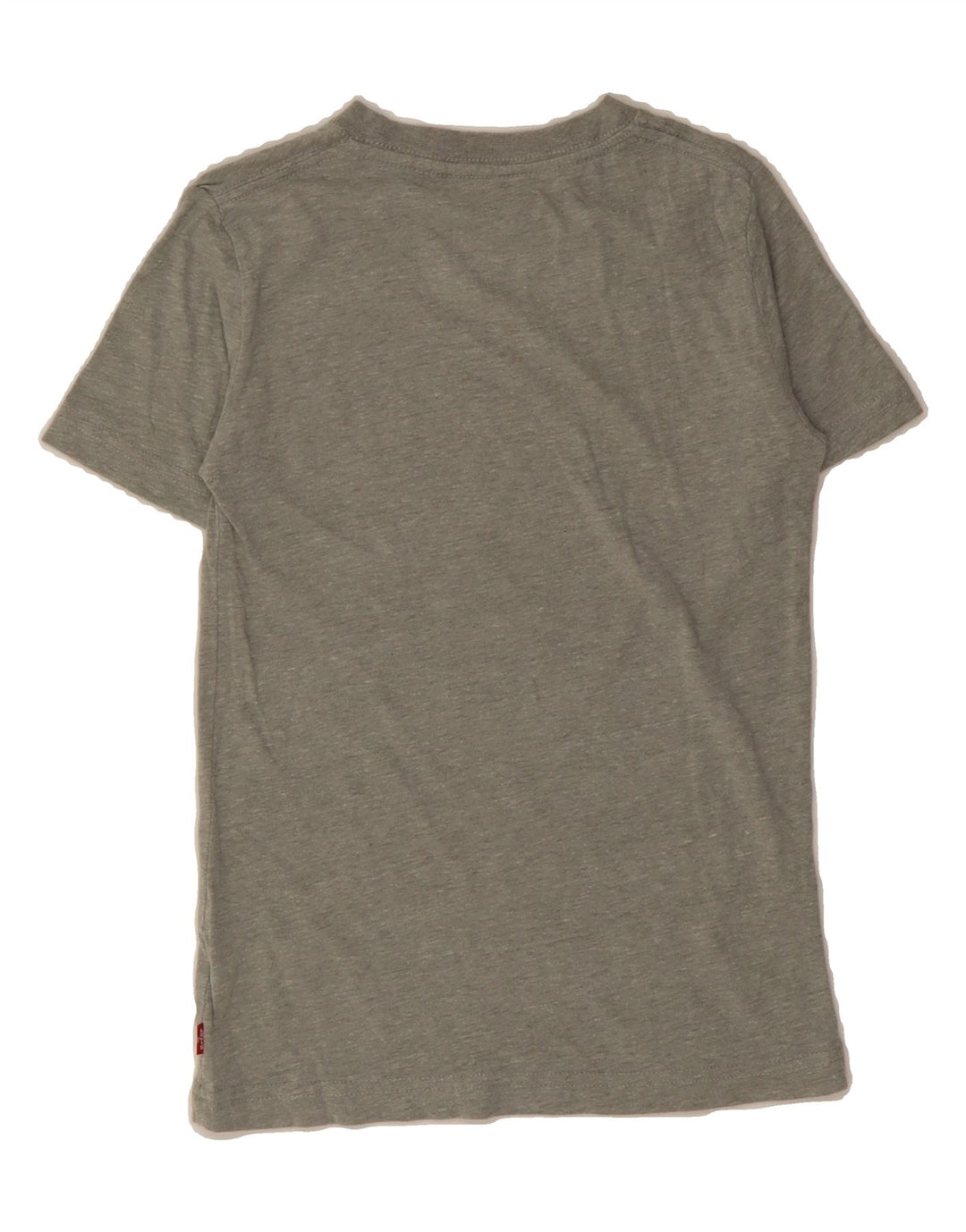 LEVI'S Boys Graphic T-Shirt Top 7-8 Years Medium Grey Cotton Vintage Levi's and Second-Hand Levi's from Messina Hembry 