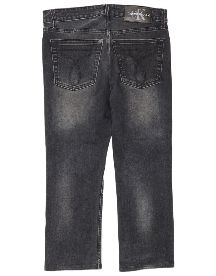 Ανδρικό τζιν ίσιο Calvin Klein W32 L26 Navy Blue