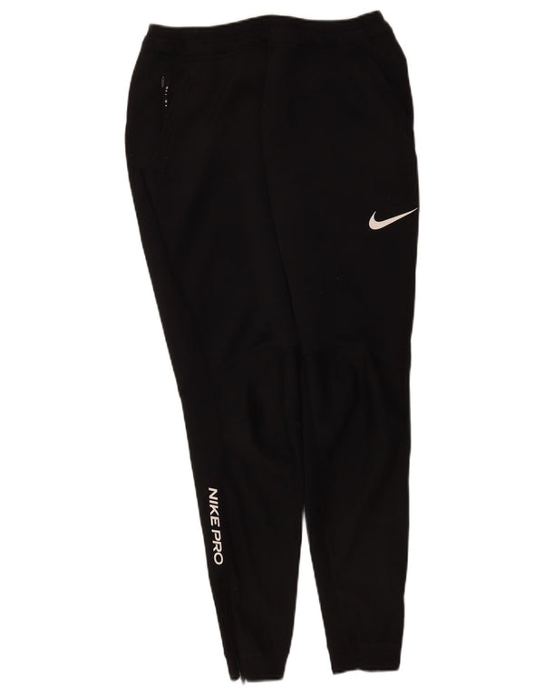 Γυναικεία φόρμα Nike Dri Fit γραφικά παντελόνια Joggers UK 12 Medium Black