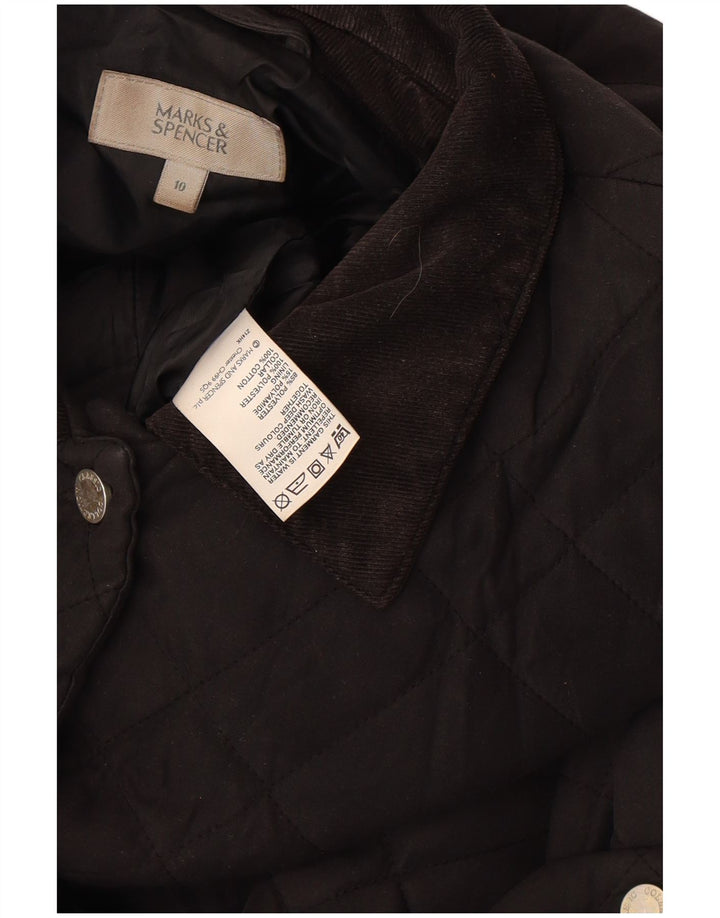 Marks & Spencer Γυναικείο Καπιτονέ μπουφάν UK 10 Small Black