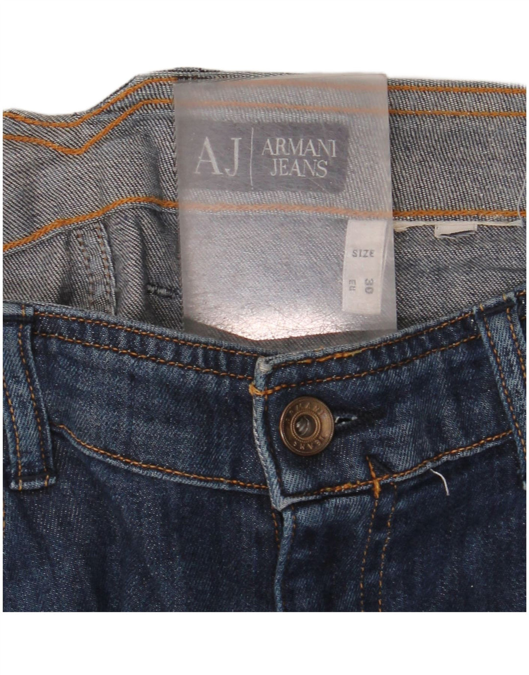 Armani Γυναικείο Skinny Jeans W30 L34 Navy Blue