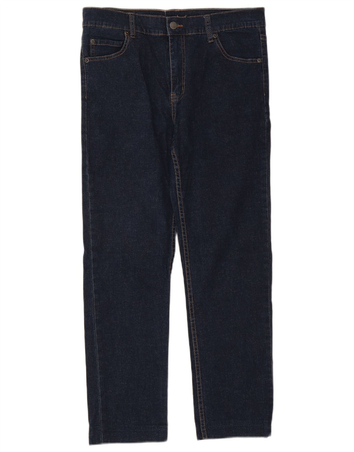 Φθηνό Γυναικείο τζιν ίσιο Δευτέρας W34 L26 Navy Blue Cotton