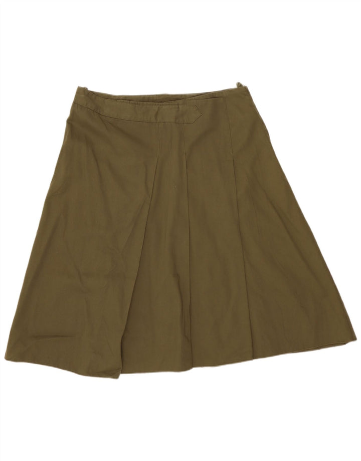 Γυναικεία φούστα Benetton A-Line IT 44 Medium W32 Khaki